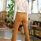 CORDUROY FLARE PANTS PLUS