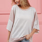 BiBi Color Block Round Neck T-Shirt