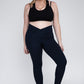 Plus Size V Waist Full Length Leggings