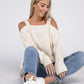 Off The  Shoulder Sweater