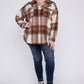 Gabby Plus Size Yarn Dyed Plaid Shirt Jacket