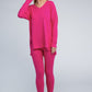 Brushed DTY Microfiber Loungewear Set