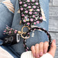 Key Ring Wallet Bracelet ID Zip Up