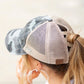 CC Camo Criss-Cross Ponytail Caps