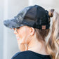 CC Camo Criss-Cross Ponytail Caps