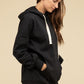 Oversized Hoodie Longline Sweatshirt