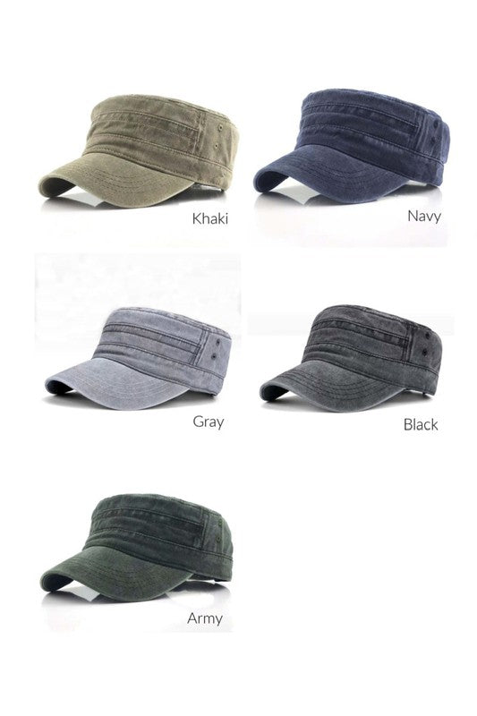 Distressed Cadet Hat Cap