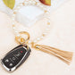 Classic Pearl Key Ring Bracelet