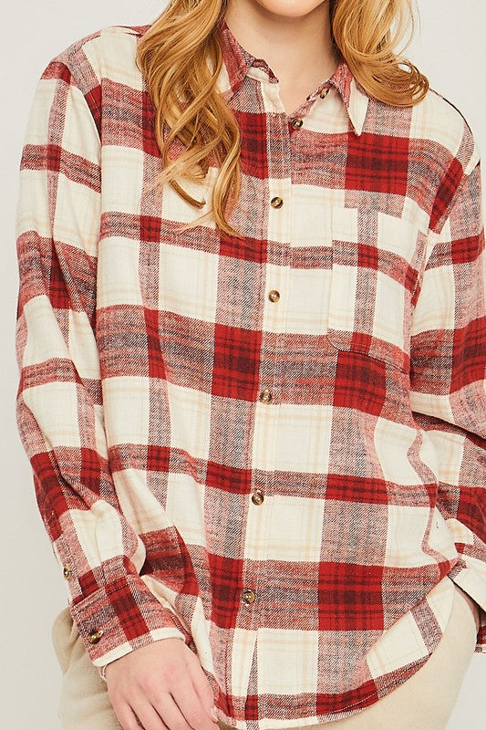 Women's Flannel Top