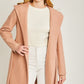 JQ Fleece Belted Hoodie Coat