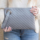 Quilted Wristlet Clutch