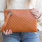 Quilted Wristlet Clutch