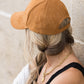 Suede Boyfriend Ball Cap Hat