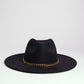 CHAIN BELT FEDORA HAT