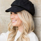 Suede Newsboy Cap