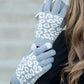 Leopard Stretch Touch Gloves