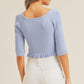 Tasia Rib Knit Top