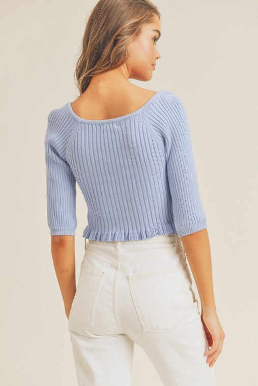 Tasia Rib Knit Top