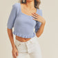 Tasia Rib Knit Top