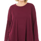 Charlotte Plus Dolman Long Sleeve Top