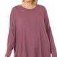 Charlotte Plus Dolman Long Sleeve Top