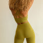 High Waist Yoga pants Short Side Pocket