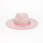 WIDE BRIM RIBBON FEDROA HAT