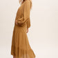 Autumn Maxi Woven Dress