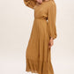 Autumn Maxi Woven Dress