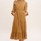 Autumn Maxi Woven Dress