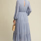 Autumn Maxi Woven Dress