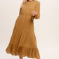 Autumn Maxi Woven Dress