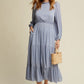 Autumn Maxi Woven Dress