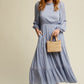 Autumn Maxi Woven Dress