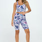 Butterfly print activewear set