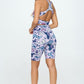 Butterfly print activewear set