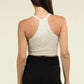 Washed Ribbed Seamless Cropped Cami Top