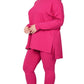 Erica Plus Brushed Microfiber Loungewear Set