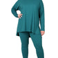 Erica Plus Brushed Microfiber Loungewear Set