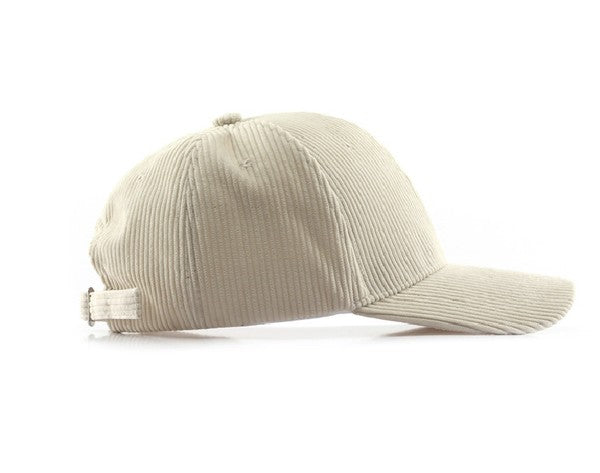 Corduroy Boyfriend Ball Cap