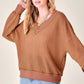 Holly Waffle Knit Top