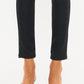 High Rise Black Coated Ankle Skinny Jean