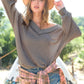 Holly Waffle Knit Top