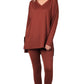 Brushed DTY Microfiber Loungewear Set