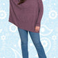 Presley Plus Brushed Melange Hacci Oversized Sweater