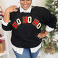 Ho Ho Ho Chenille Sweatshirt