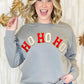 Ho Ho Ho Chenille Sweatshirt