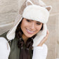 Kitten Ear Trapper Hat