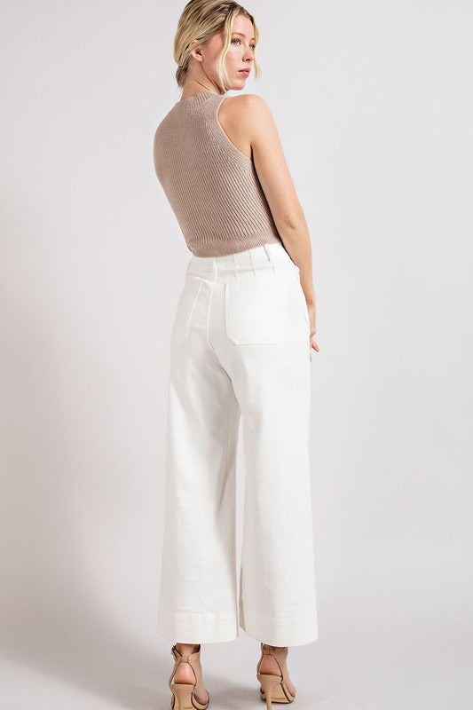 Soft Washed Wide Leg Pants