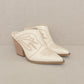 Oasis Society Kiara - Western Inspired Heeled Mule